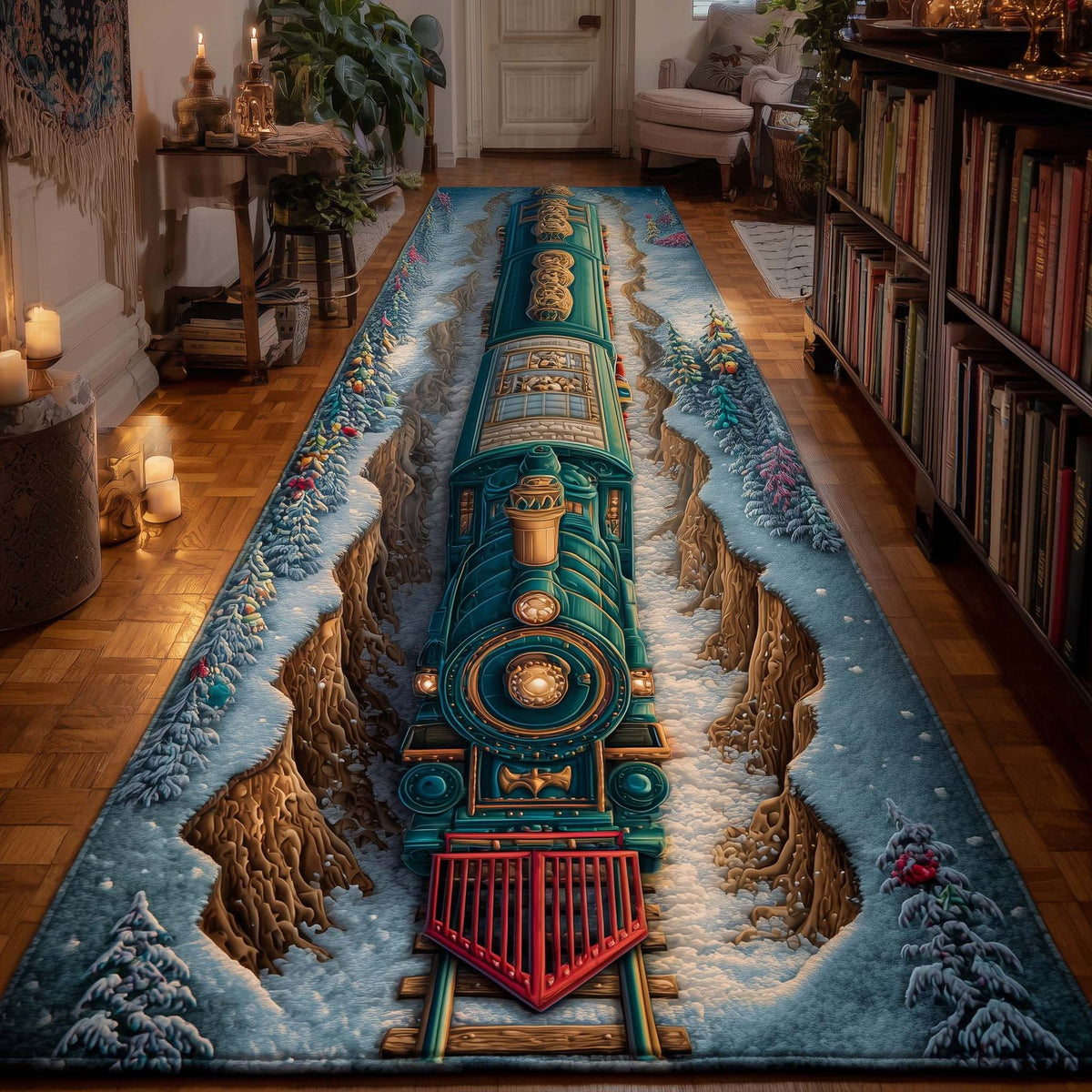 Holiday Express Runner Rug - Nature Design | Serene Runner Rug