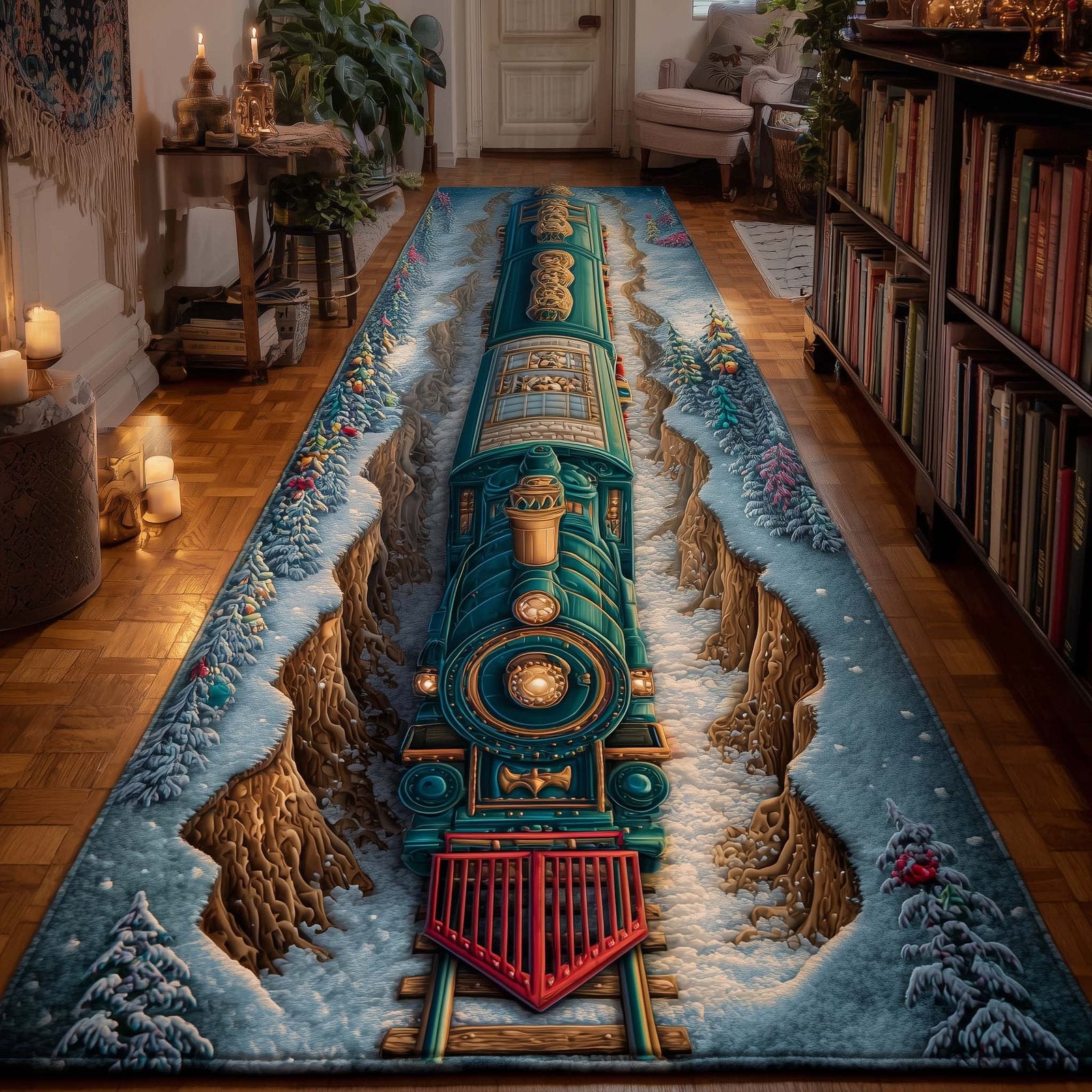 Holiday Express Runner Rug - Nature Design | Serene Runner Rug