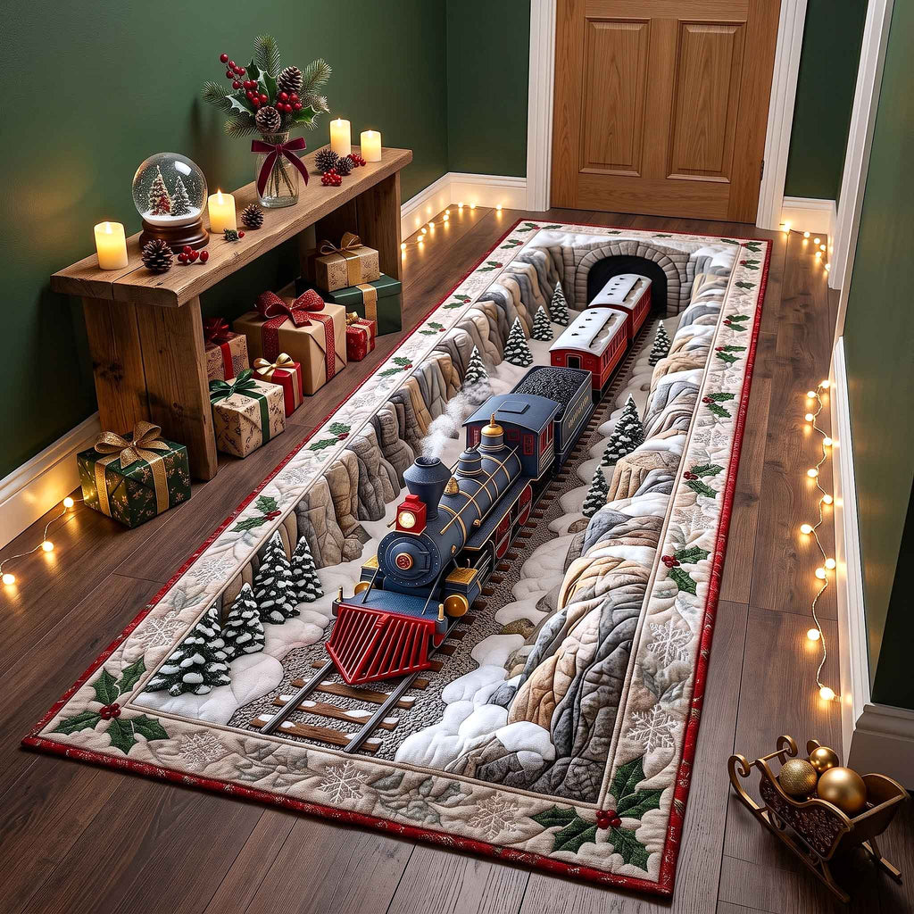 Holiday Express Runner Rug - Nature Design | Nature Runner Rug - washable non-slip printed rug