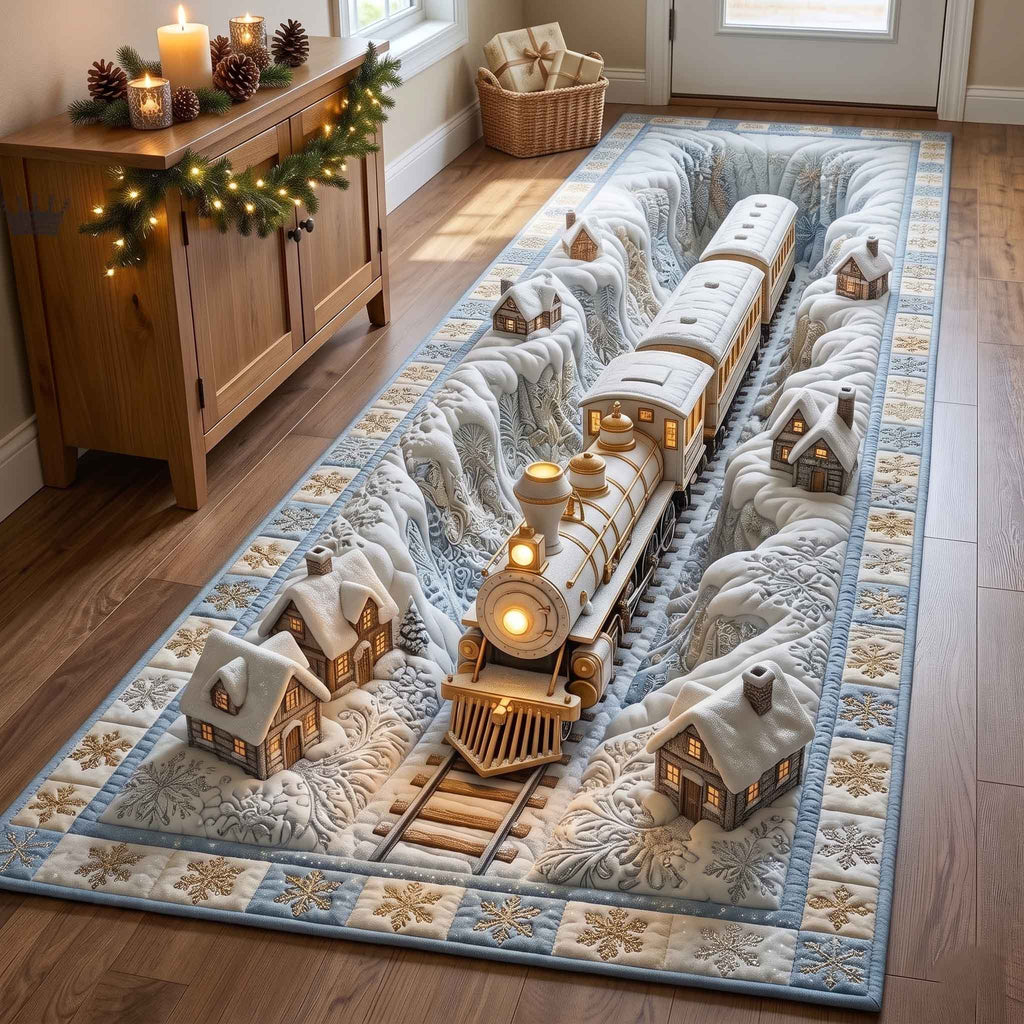 Holiday Express Runner Rug - Nature Design | Nature Hallway Runner - washable non-slip printed rug