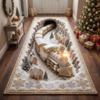 Holiday Express Runner Rug - Nature Design | Nature Carpet Runner - washable non-slip printed rug