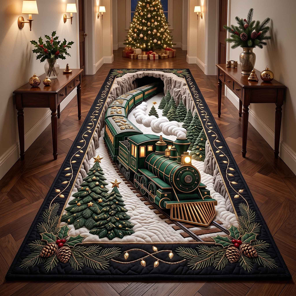 Holiday Express Runner Rug - Nature Design | Nature Kitchen Runner - washable non-slip printed rug