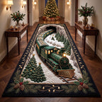 Holiday Express Runner Rug - Nature Design | Nature Kitchen Runner - washable non-slip printed rug