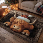 Holiday Farmstead area rug in a living room