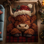 Holiday Farmstead area rug in a living room