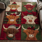 Holiday Farmstead area rug in a living room