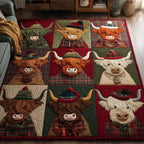 Holiday Farmstead area rug in a living room