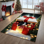 Holiday Gift Box Runner Rug - Nature Design | Serene Runner Rug