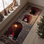 Holiday Hideaway Runner Carpet Runner Rug - Cute Pet Design | Animal Printed Runner Rug