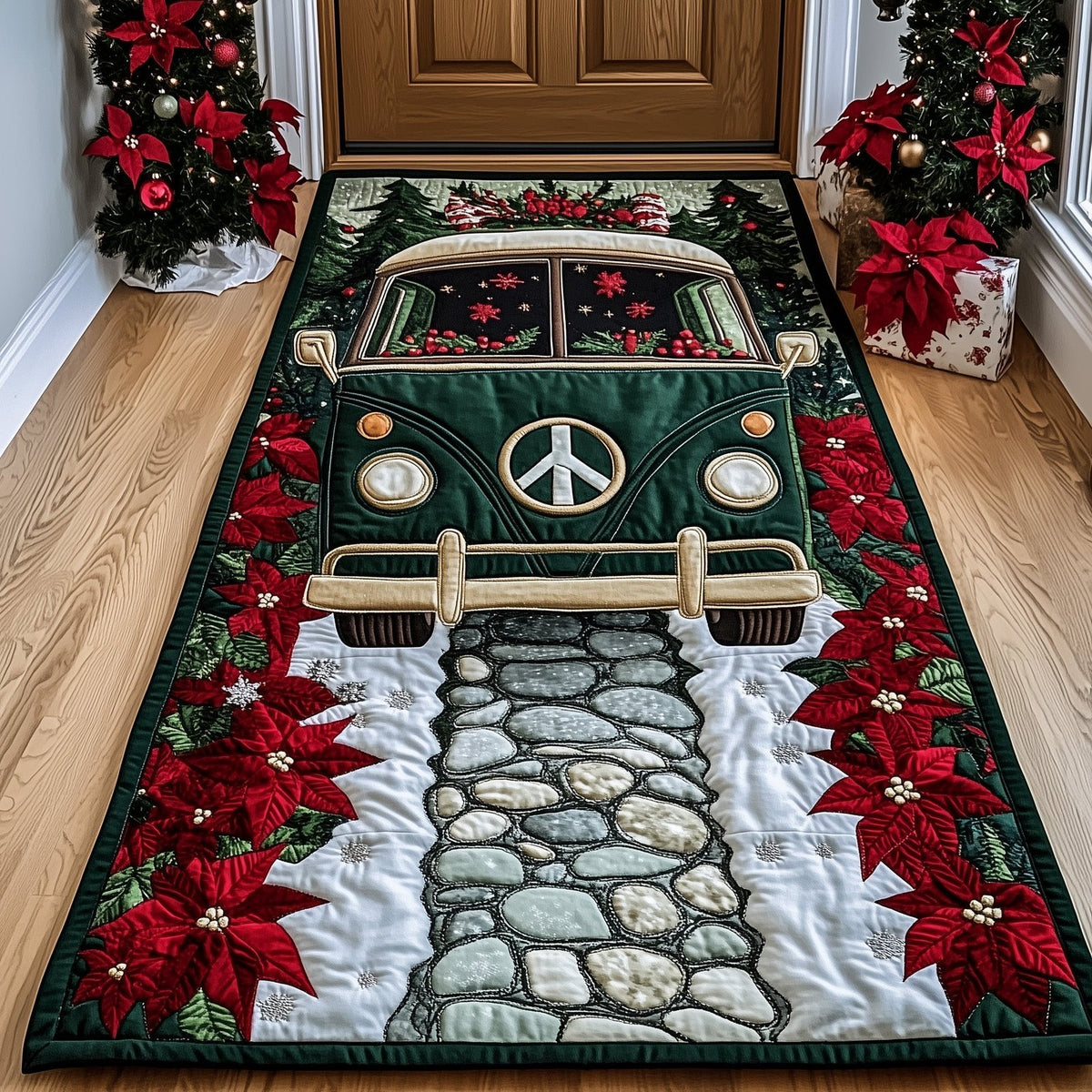 Holiday Road Trip Runner Rug - Nature Design | Serene Runner Rug