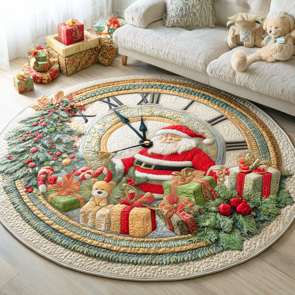 Holiday Spark Round Mat Rug - Nature Design | Serene Home Decor
