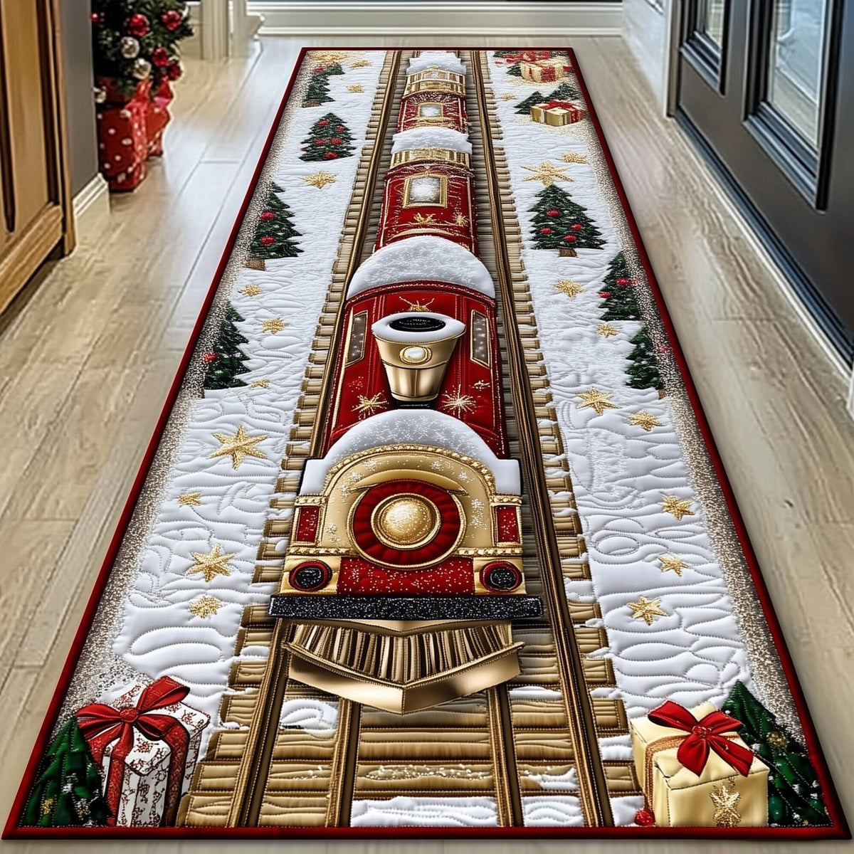 Holiday Trail Runner Rug - Nature Design | Serene Runner Rug