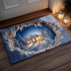 Holiday Village Doormat - Nature Design | Printed Welcome Doormat