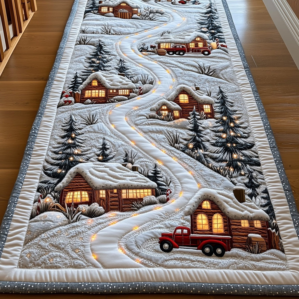 Holiday Village Runner Rug - Nature Design | Serene Runner Rug