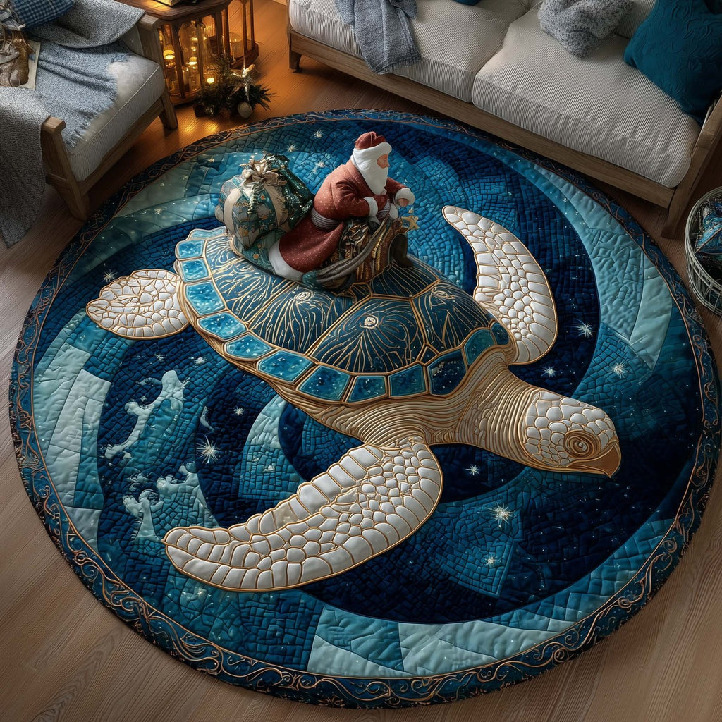 Holiday Voyage Round Mat Rug - Nature Design | Serene Home Decor