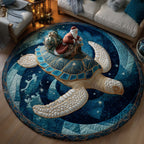 Holiday Voyage Round Mat Rug - Nature Design | Serene Home Decor