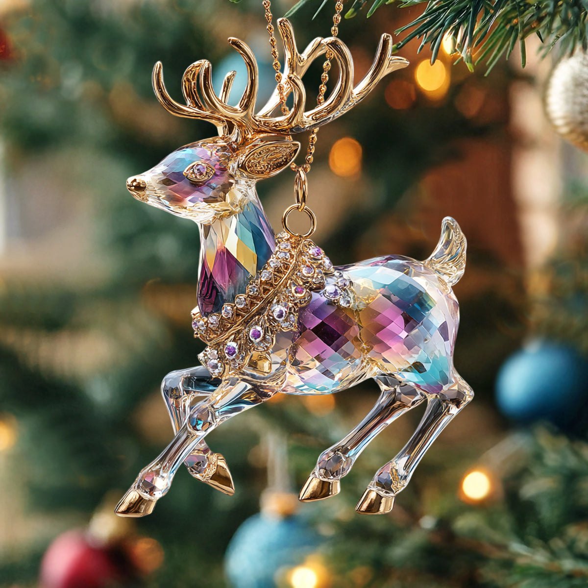 Holly Shine Christmas Ornament