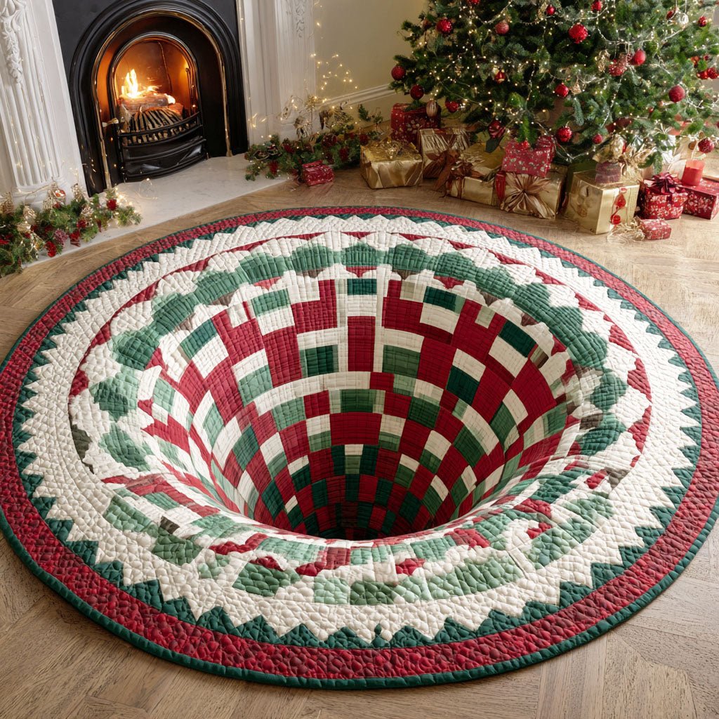 Holly Glow Round Mat Rug - Nature Design | Serene Home Decor