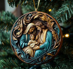 Flickering Flames Christmas Ornament