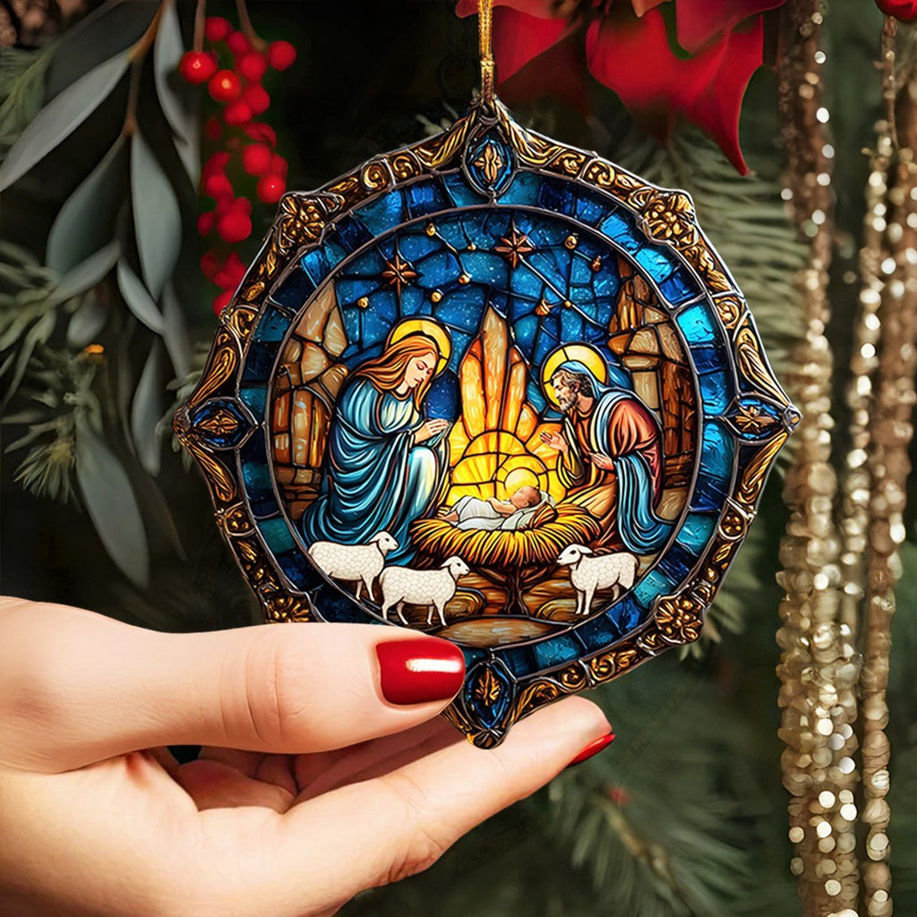 Holy Light Christmas Ornament