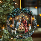 Holy Night Christmas Ornament
