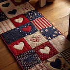 Homebound Hearts Runner Carpet Runner Rug - Cute Pet Design | Animal Printed Runner Rug