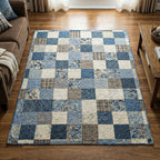 Homestead Charm area rug in a living room