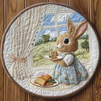 Hop Along Round Mat Rug - washable non-slip printed rug