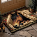 Horse Farmstead Doormat - Cute Animal Design | Printed Welcome Doormat