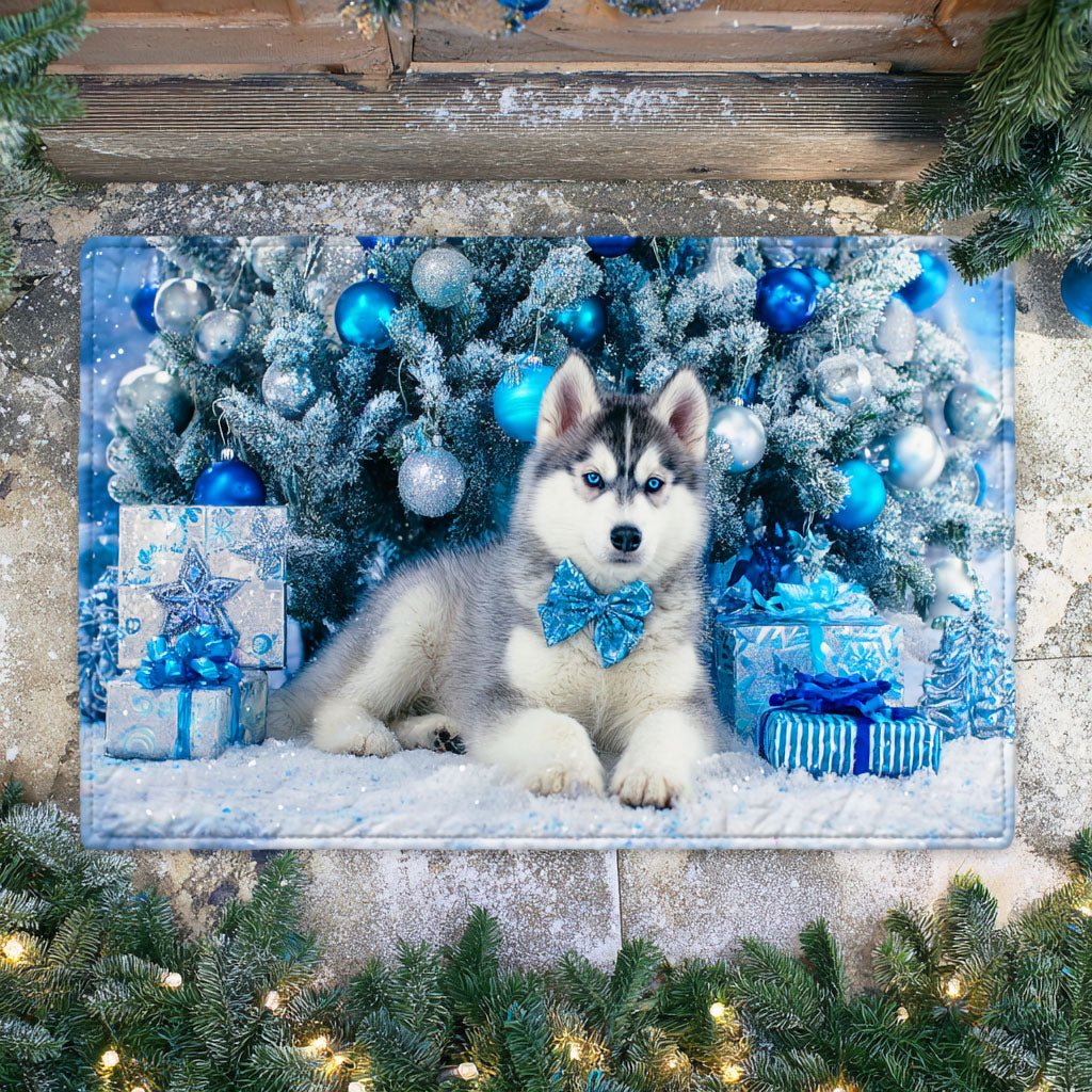 Husky Trail Doormat - Nature Design | Printed Welcome Doormat