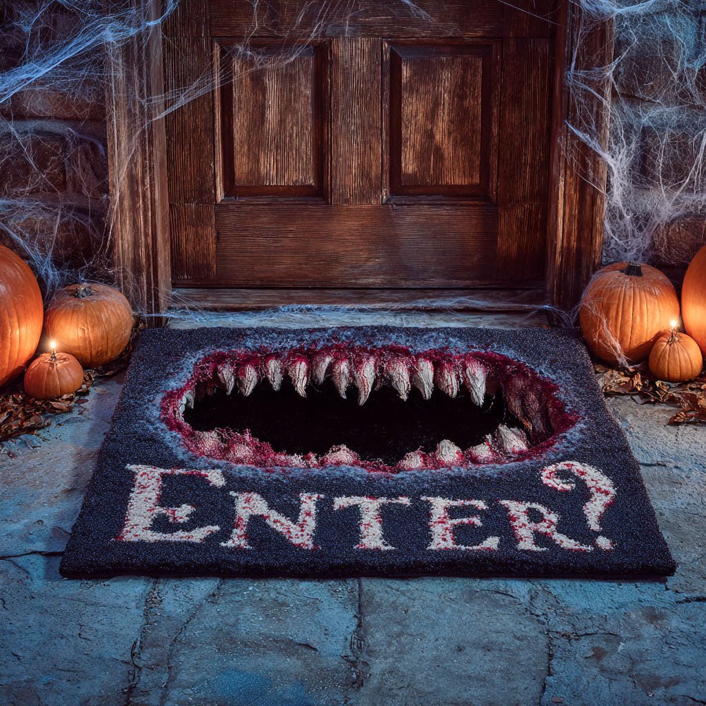 Infernal Maw Doormat - Nature Design | Printed Welcome Doormat