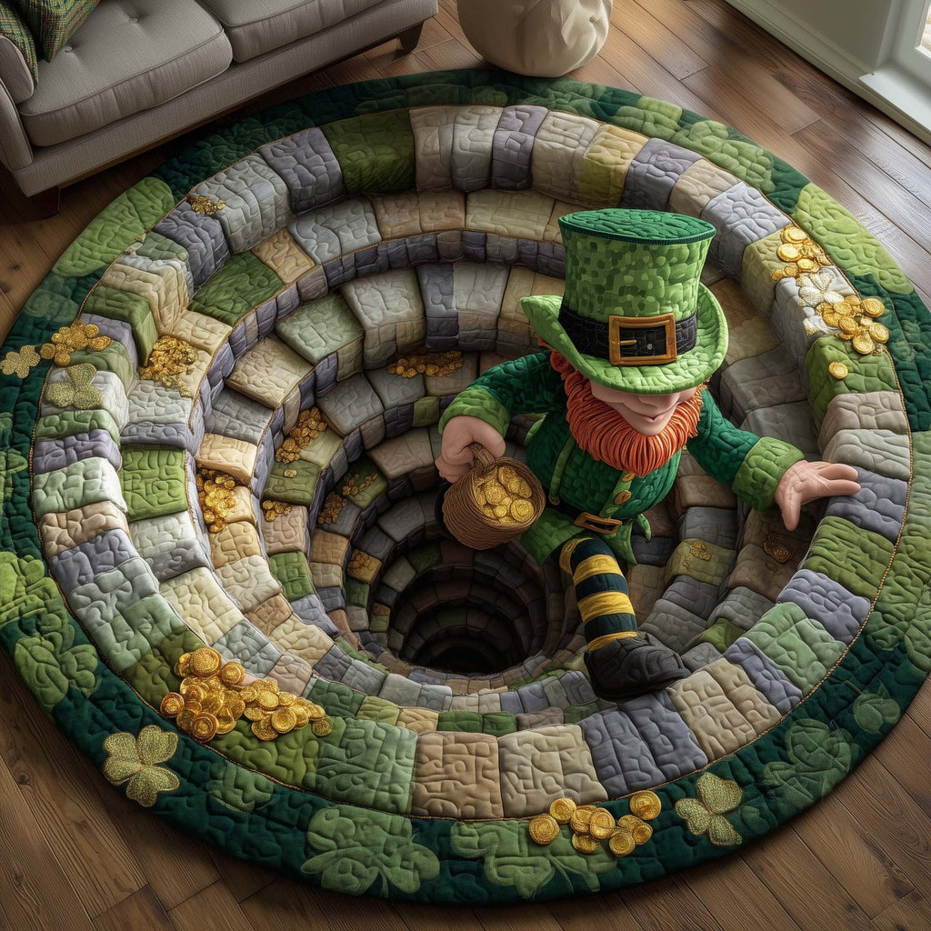 Irish Blessing Round Mat Rug - Nature Design | Serene Home Decor