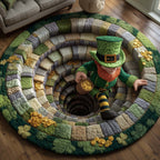 Irish Blessing Round Mat Rug - Nature Design | Serene Home Decor