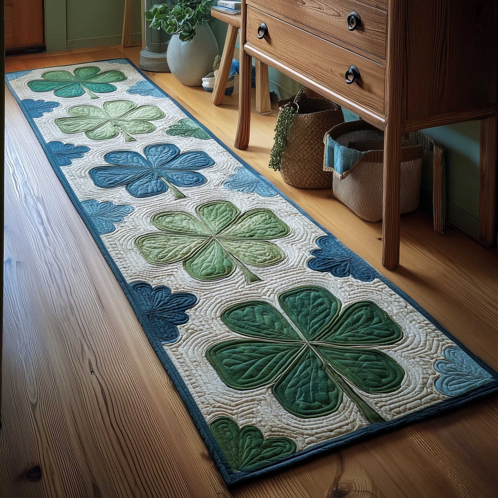 Irish Blessings Runner Rug - Nature Design | Serene Runner Rug
