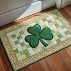 Irish Shamrock Doormat - Nature Design | Printed Welcome Doormat