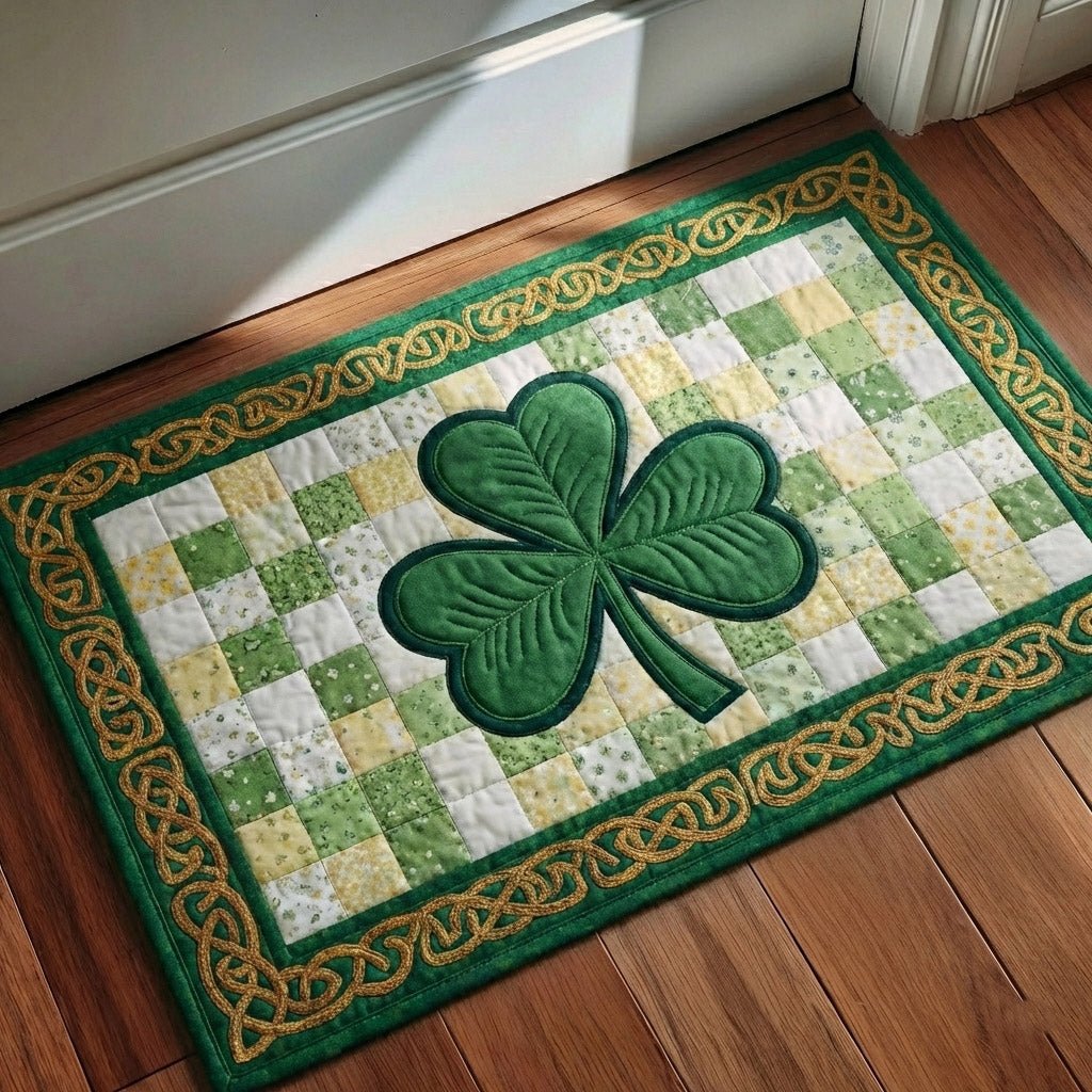 Irish Shamrock Doormat - Nature Design | Printed Welcome Doormat