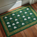 Irish Shamrock Doormat - Nature Design | Printed Welcome Doormat