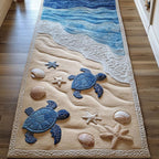 Island Journey Runner Carpet Runner Rug - Cute Pet Design | Animal Printed Runner Rug