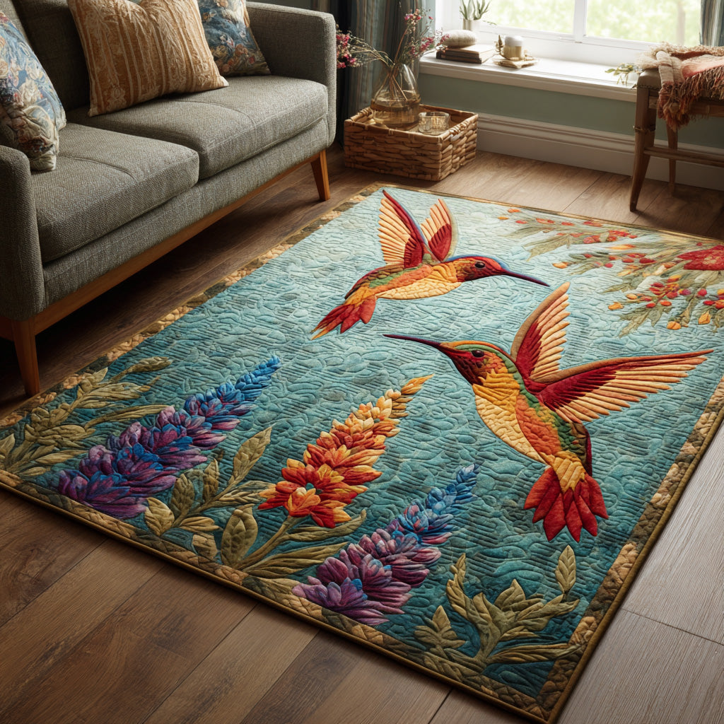 Jewel of Nature area rug in a living room