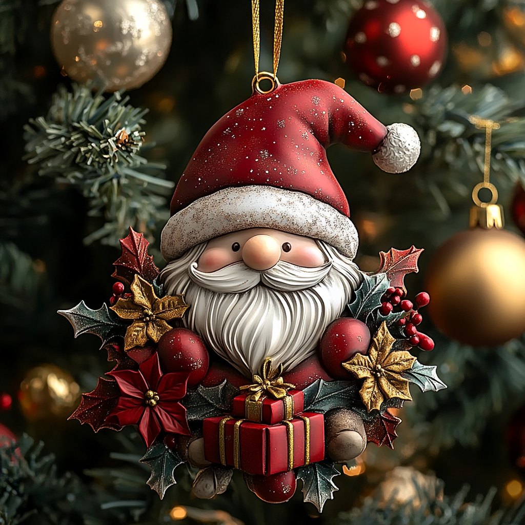 Twilight Tail Dance Christmas Ornament