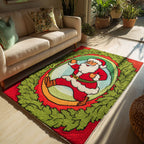 Jolly Circle area rug in a living room