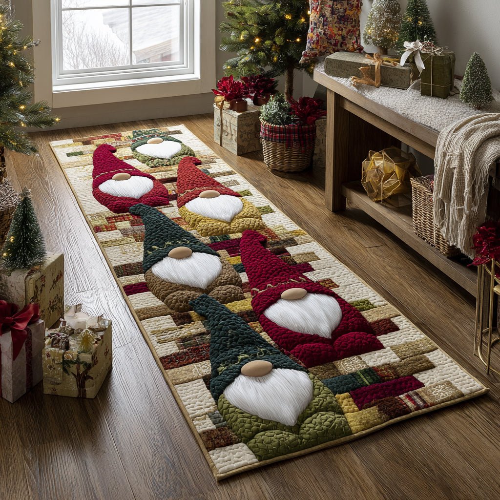Jolly Gnome Trail Runner Carpet Runner Rug - Cute Pet Design | Animal Printed Runner Rug