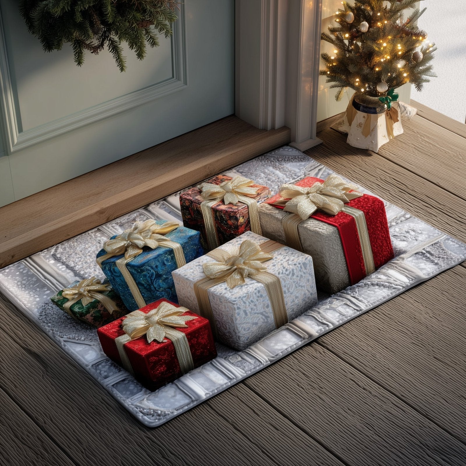 Jolly Hole Doormat - Nature Design | Printed Welcome Doormat