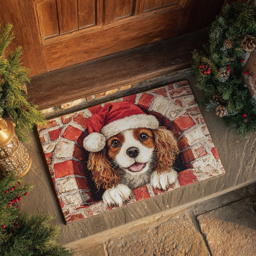Jolly King Charles Doormat - Nature Design | Printed Welcome Doormat