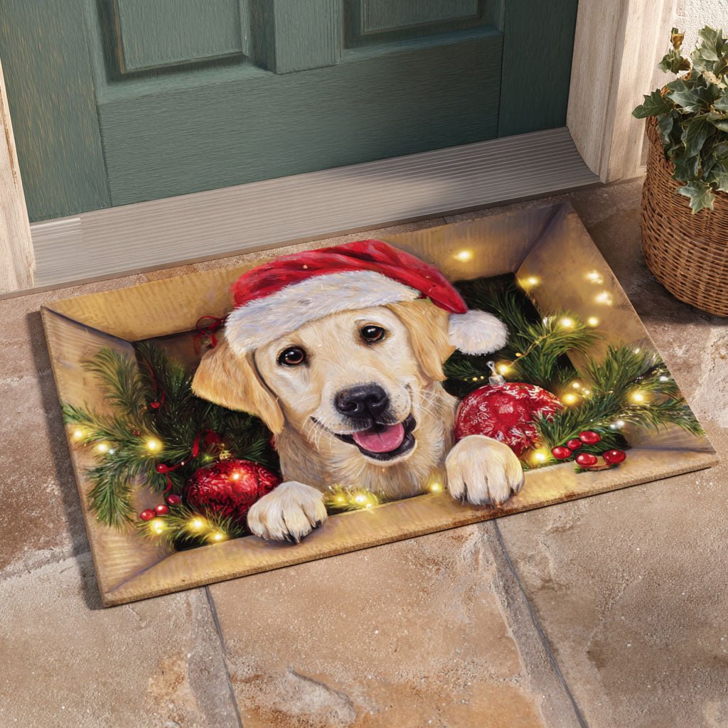 Jolly Pup Doormat - Nature Design | Printed Welcome Doormat