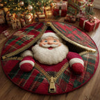 Jolly Saint Round Mat Rug - washable non-slip printed rug