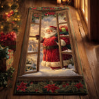Jolly Santa Runner Rug - Nature Design | Serene Runner Rug