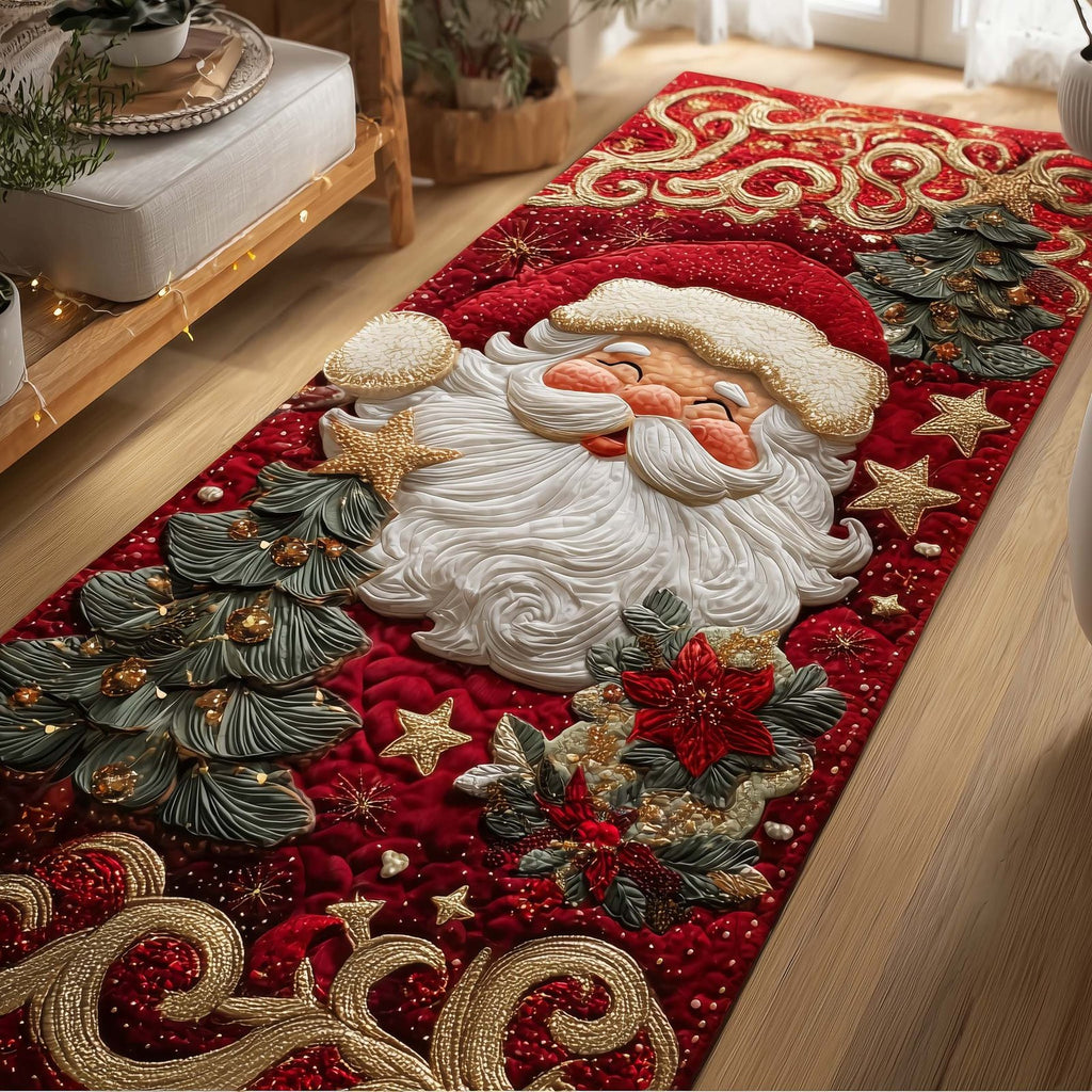 Jolly Santa Runner Rug - Nature Design | Serene Runner Rug