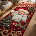 Jolly Santa Runner Rug - Nature Design | Serene Runner Rug