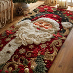 Jolly Santa Runner Rug - Nature Design | Serene Runner Rug